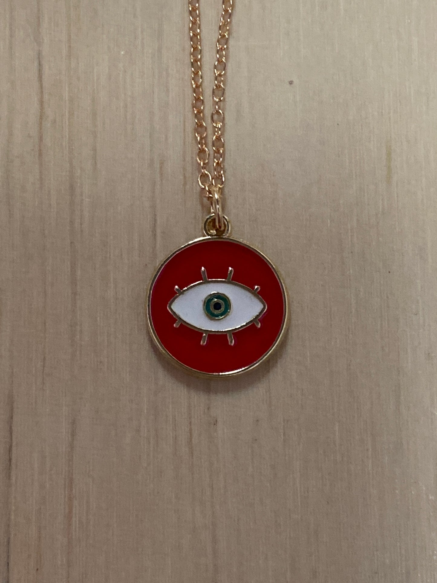 Red Evil Eye Necklace