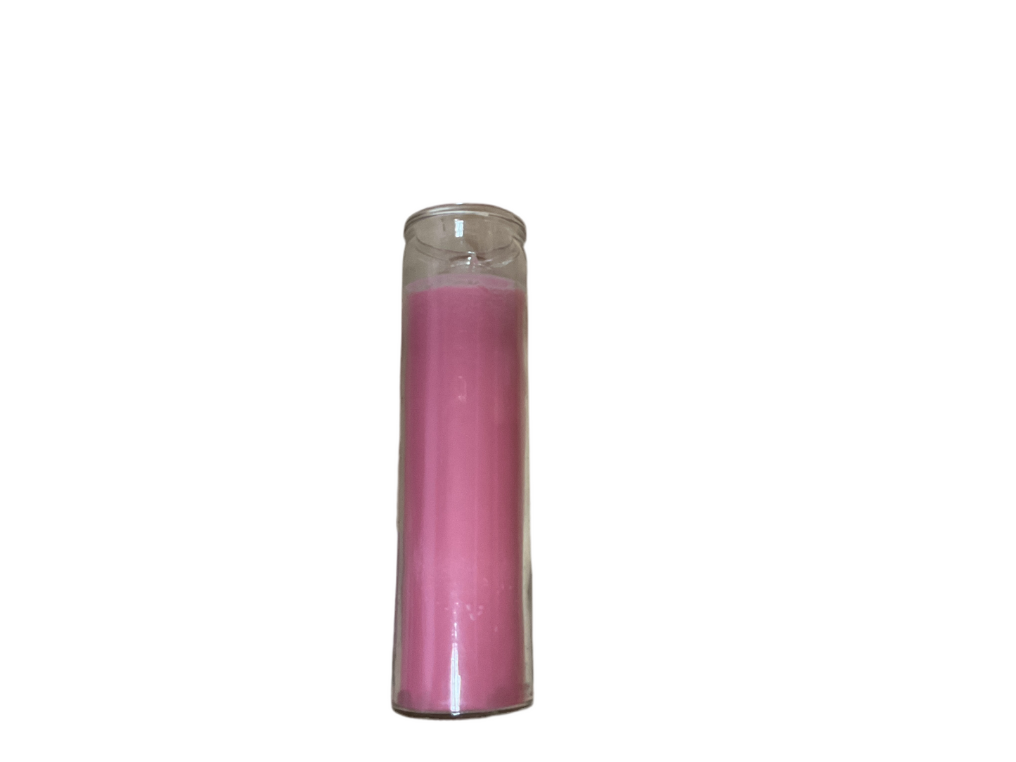 Pink Candle 8 in