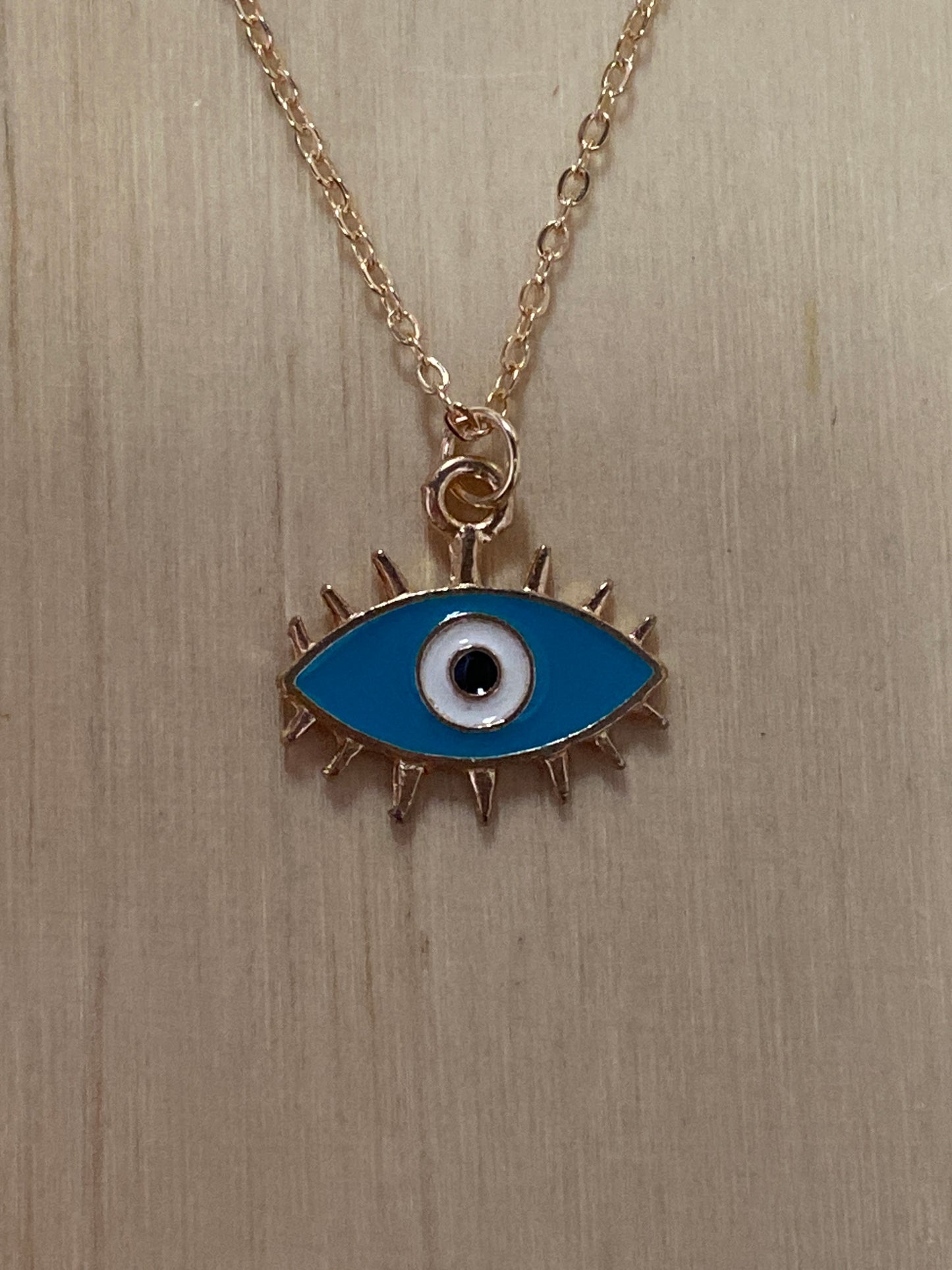 Blue Evil Eye Necklace