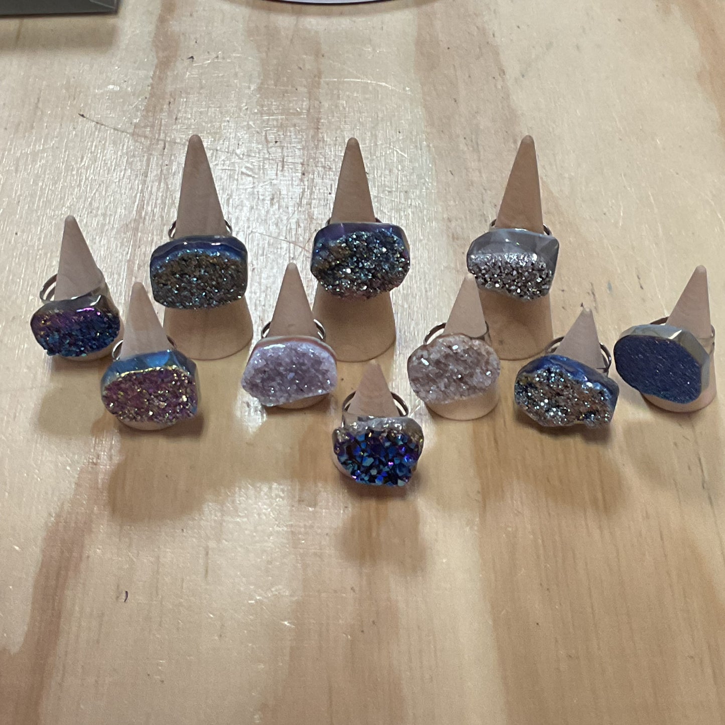 Anillo Druzy