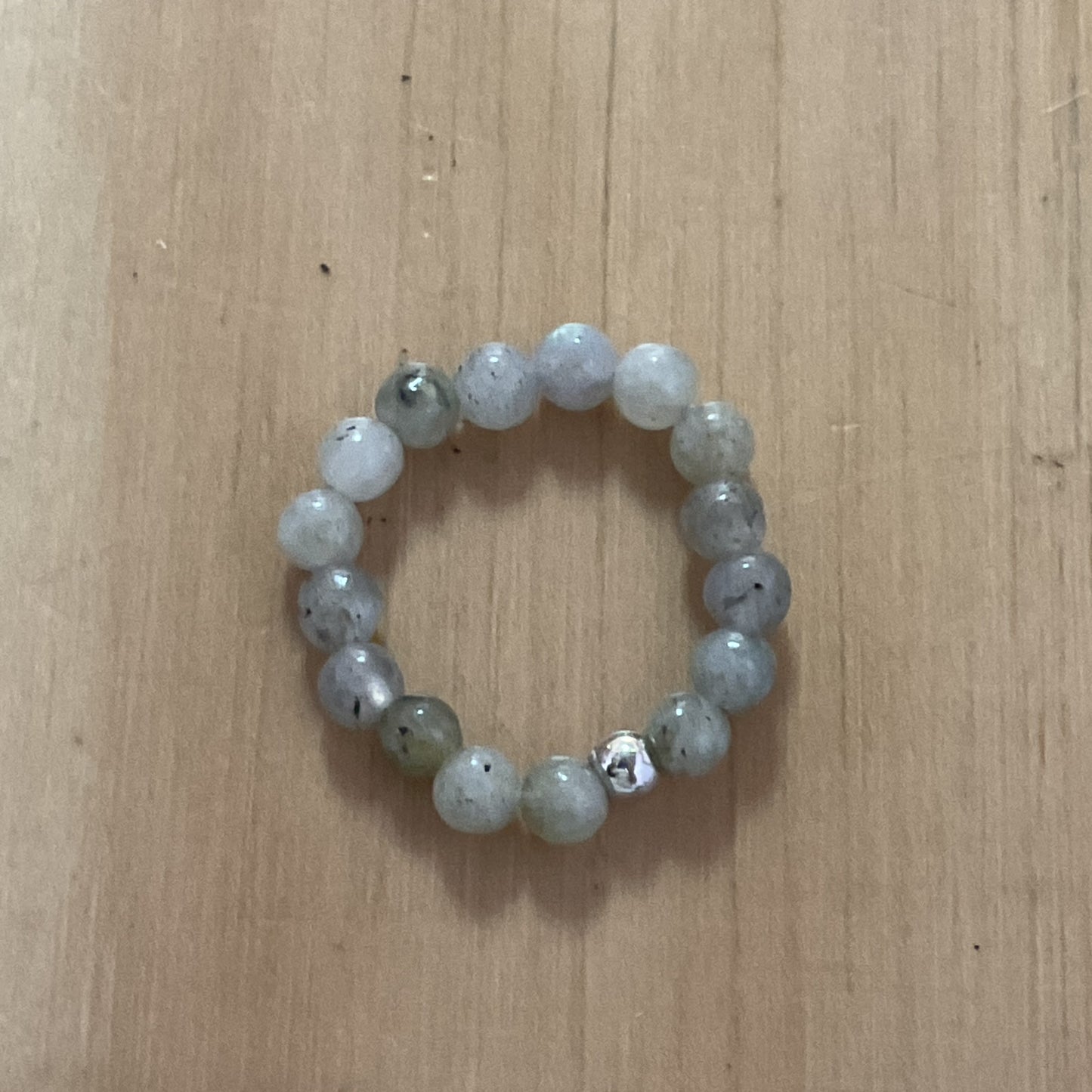 Anillo Elástico Labradorita