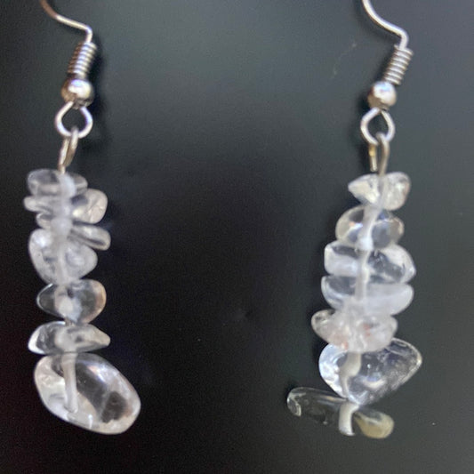 Quartz Chip Earrings