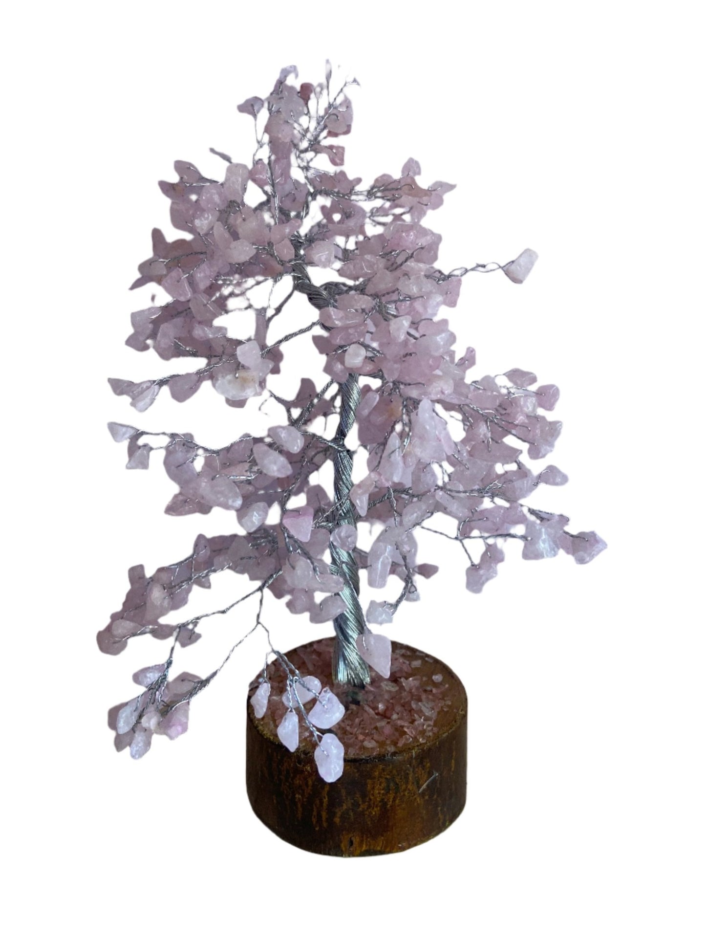 500 beads Rose Quartz Gem Tree - Iluterra