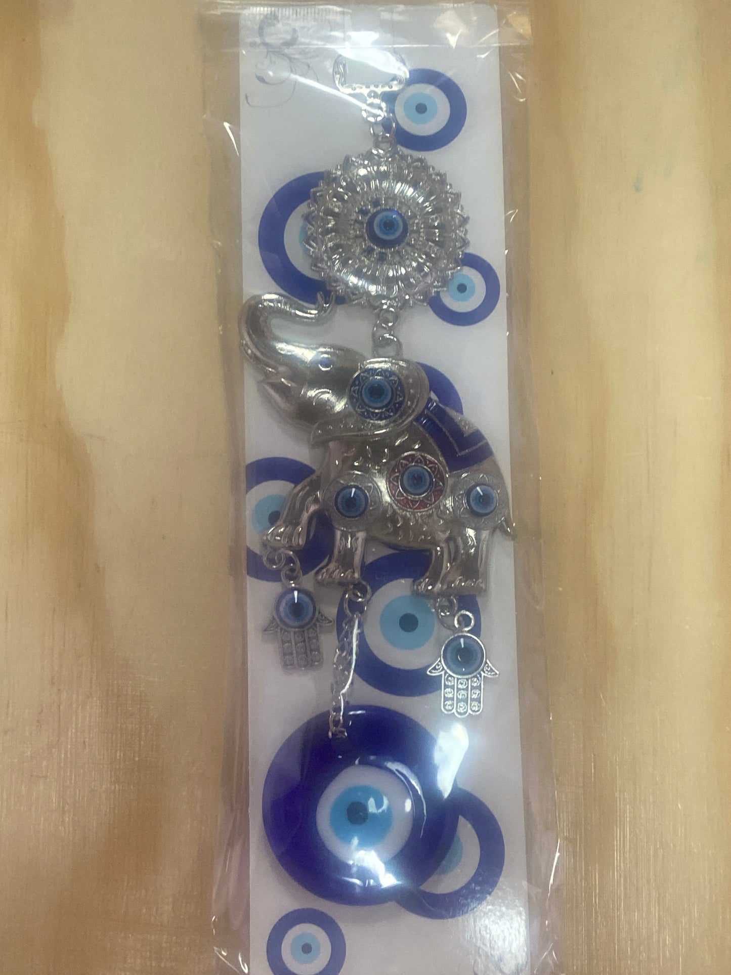 Elephant Evil Eye Hanging