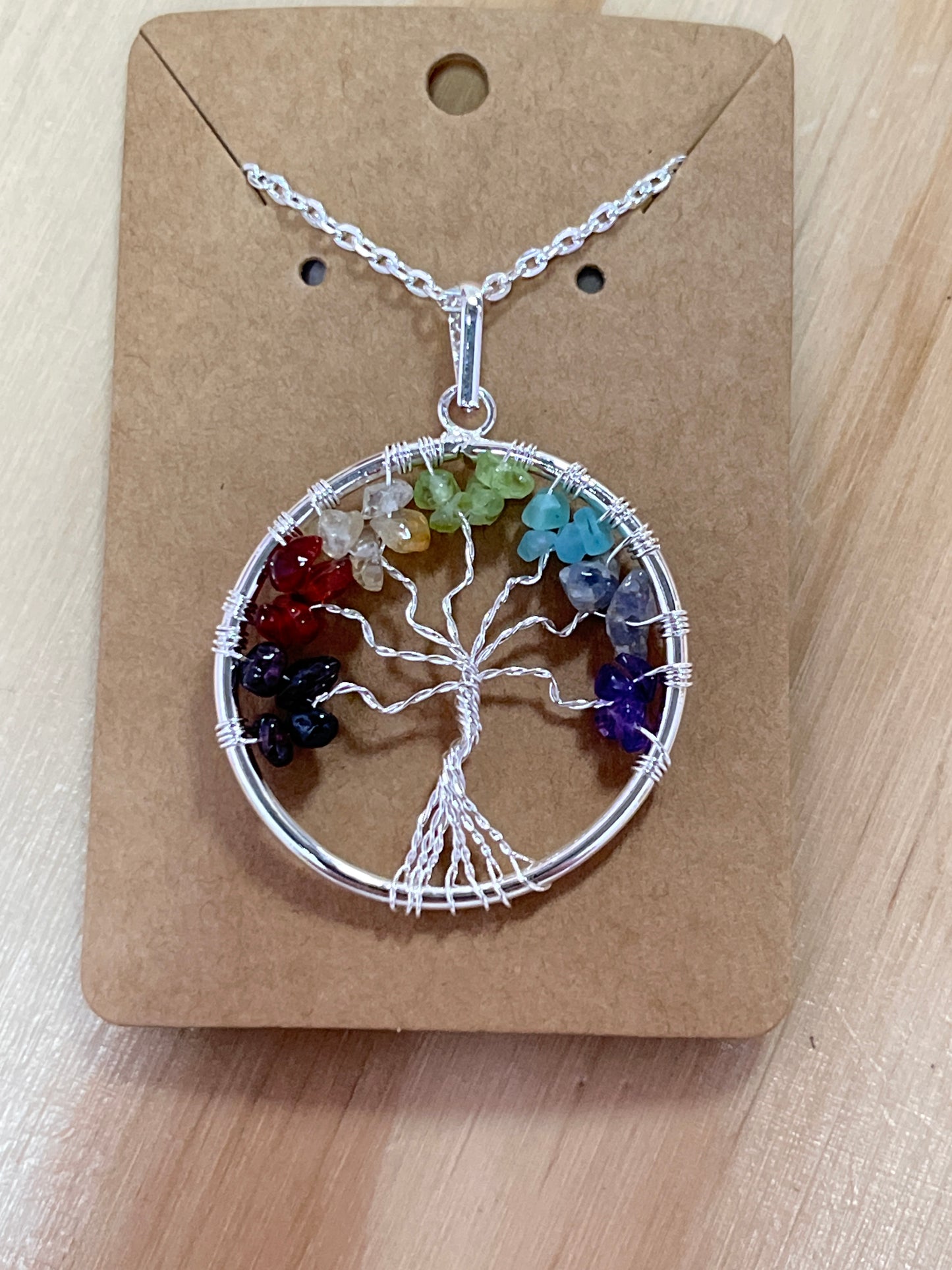 SP Tree Of Life Chakra Necklace