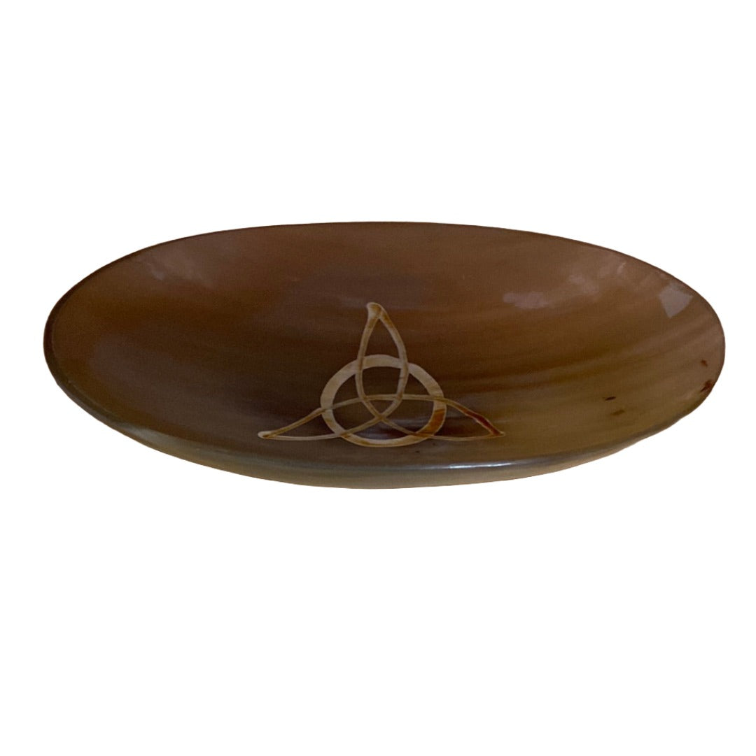 Ritual Oval Bowl Buffalo Horn