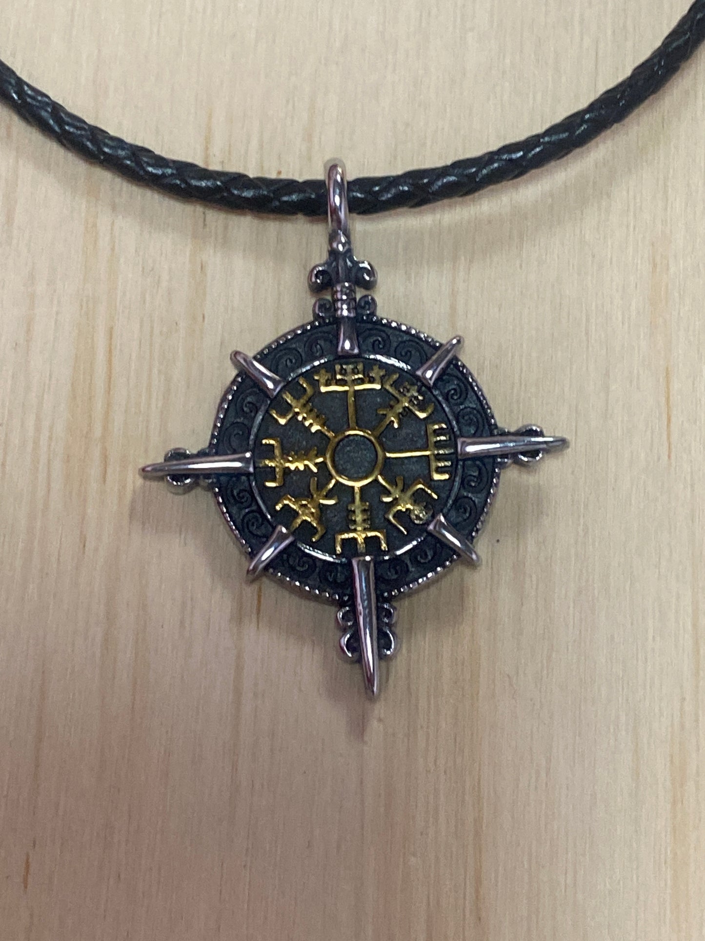 Vikings Compass Necklace