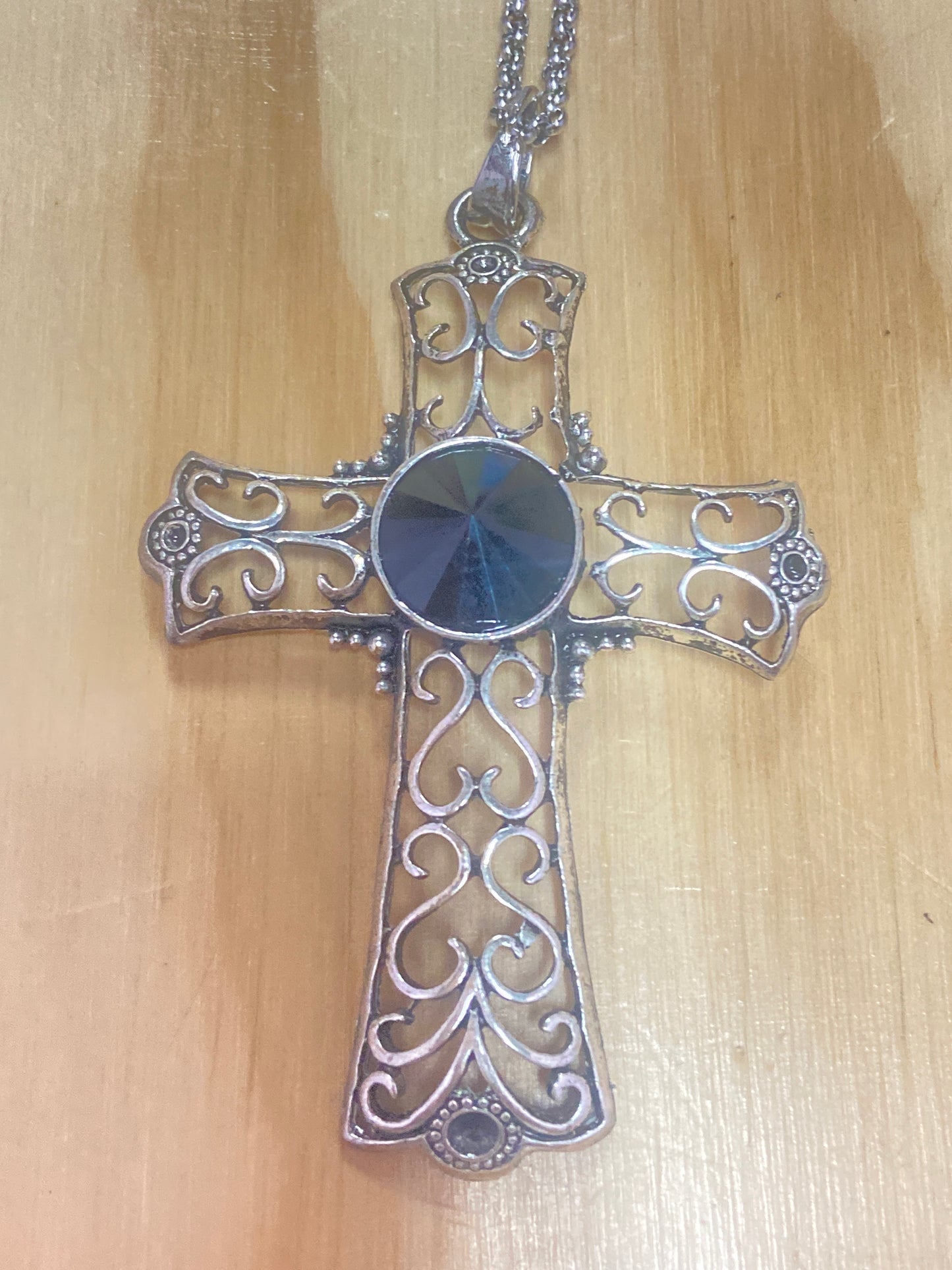 Large Cross Necklace