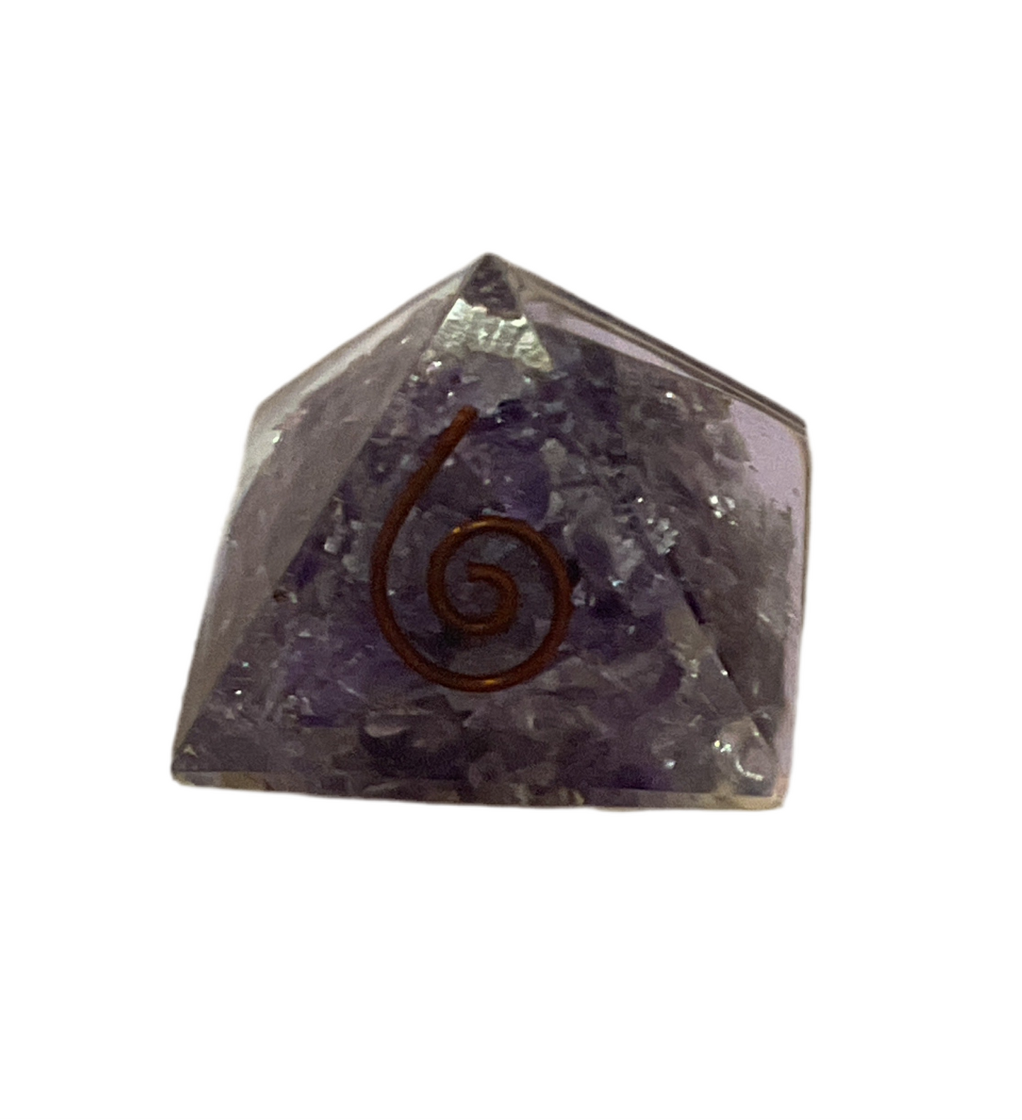 Small Amethyst Orgone Pyramid