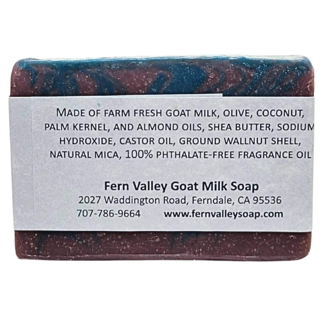 Jabón natural de leche de cabra | Exfoliante | Zapatero de arándanos
