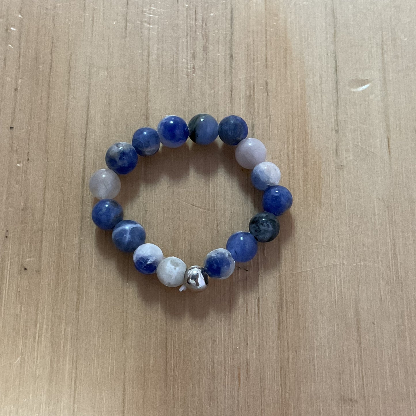 Anillo Elástico Sodalita