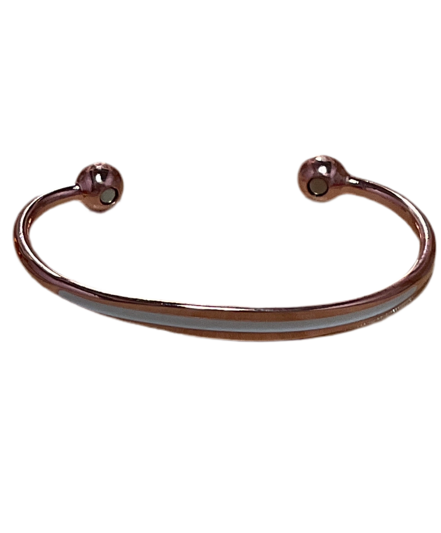 White Copper Bangle Magnets