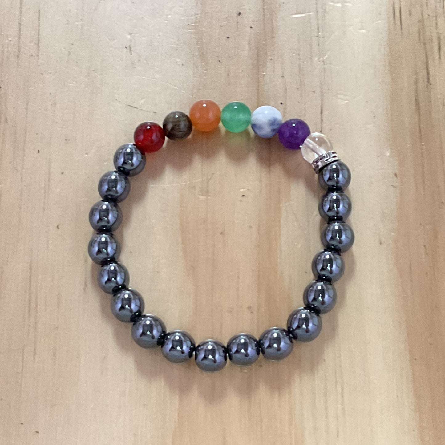 Pulsera de hematita chakra HMT