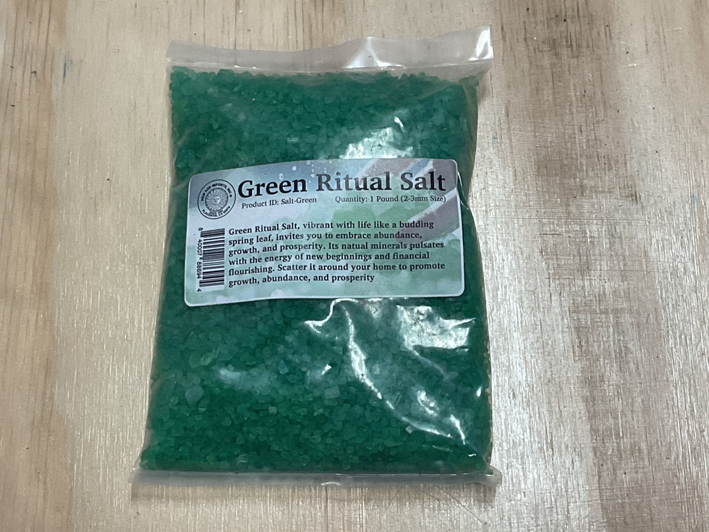 Sal ritual verde 1 libra