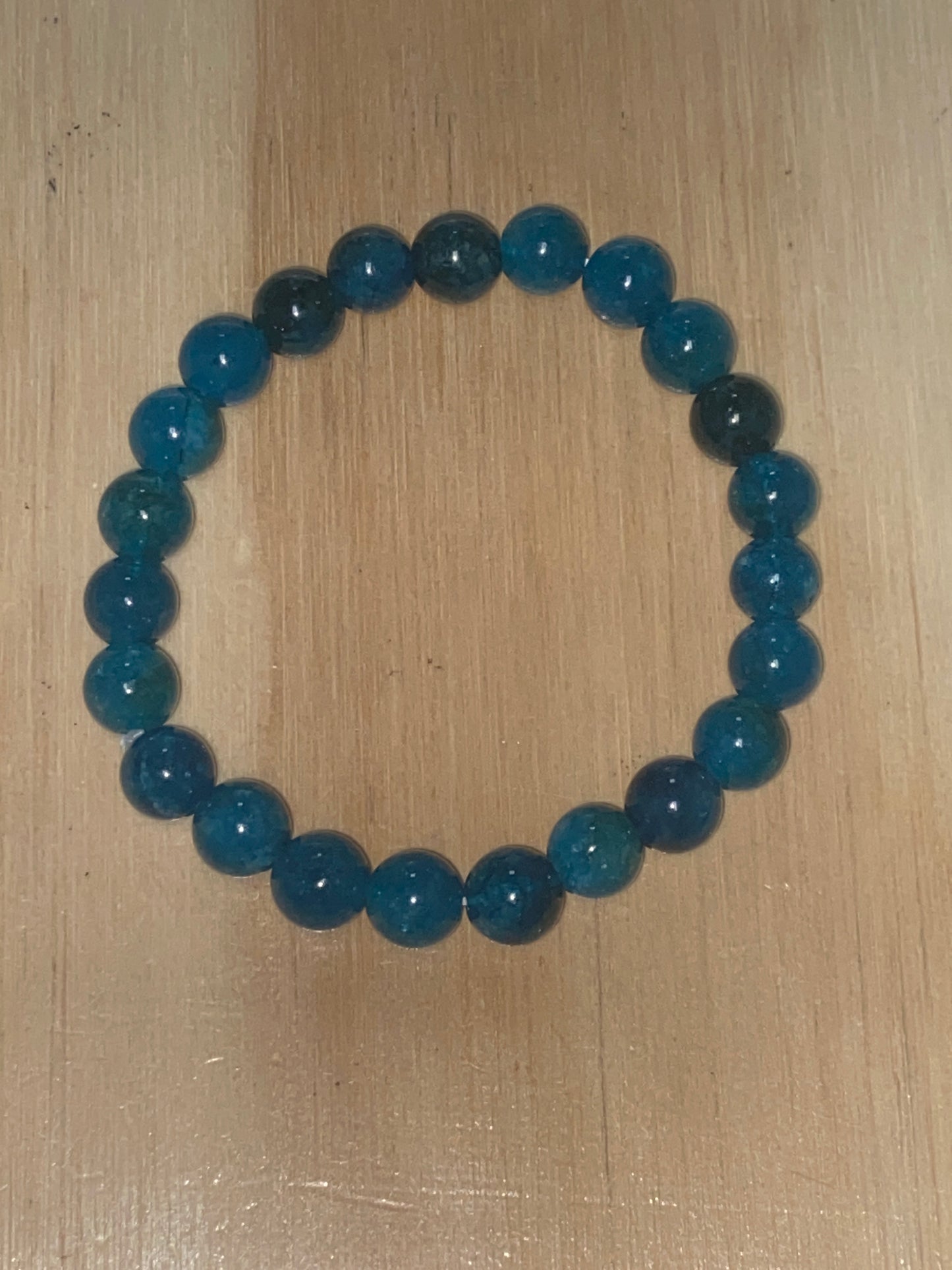 Pulsera de cuentas de apatita