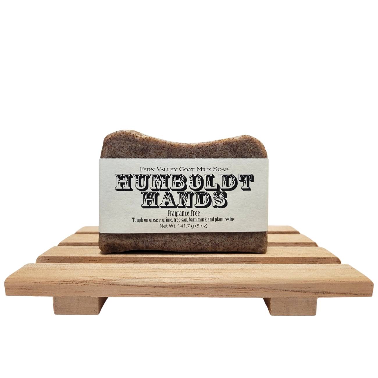 Jabón natural de leche de cabra | Limpiador de manos Humboldt Hands de alta resistencia | Sin fragancia