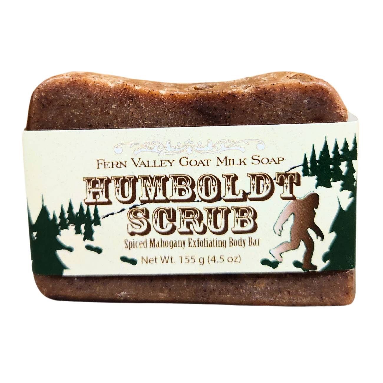 Jabón natural de leche de cabra | Barra exfoliante corporal | Humboldt Scrub