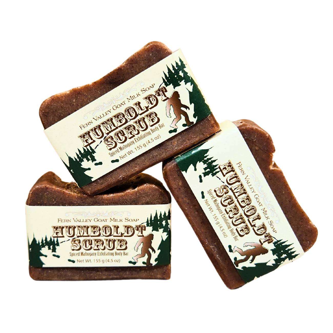 Jabón natural de leche de cabra | Barra exfoliante corporal | Humboldt Scrub