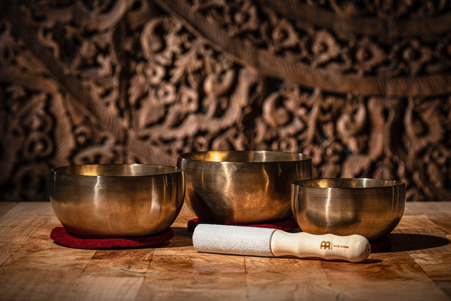Universal Therapy Metal Singing Bowl Set of 3 / 1950g