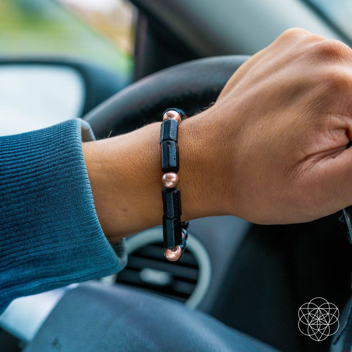 Nacido para prosperar - Pulsera de cobre del poder