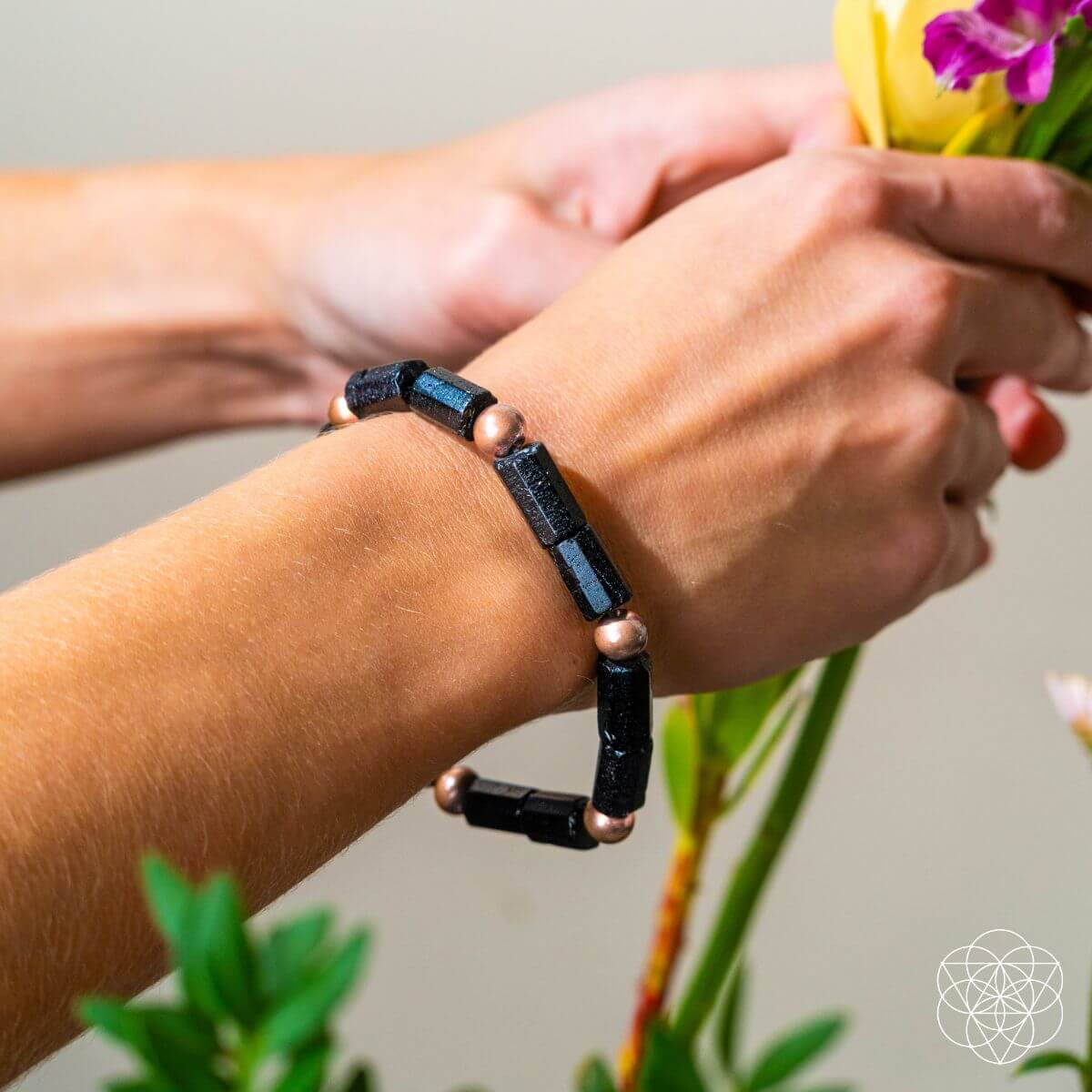 Nacido para prosperar - Pulsera de cobre del poder