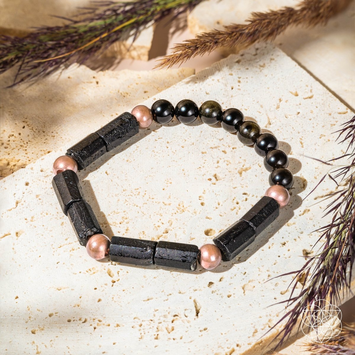Nacido para prosperar - Pulsera de cobre del poder