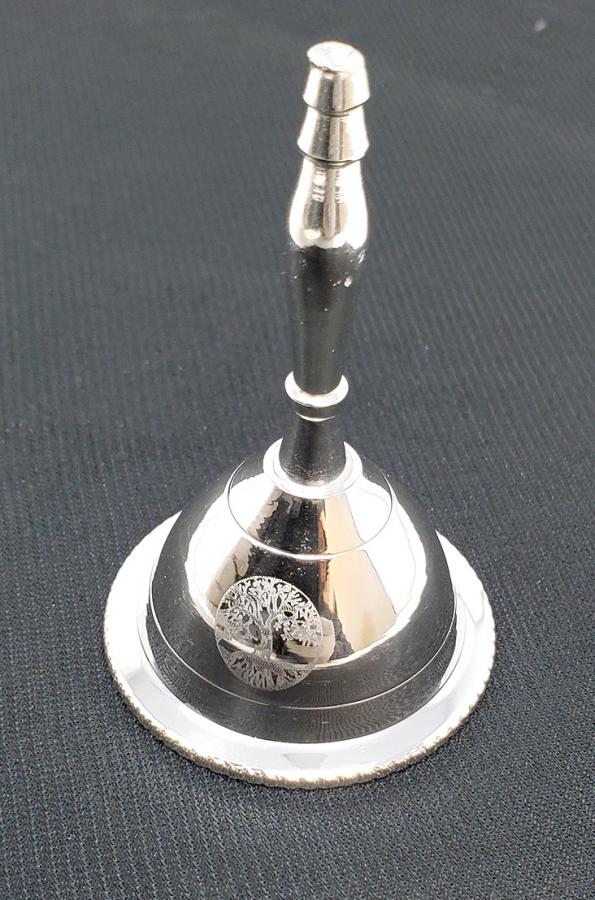 Tree of life Silver Plated Altar Bell 3’ Hl