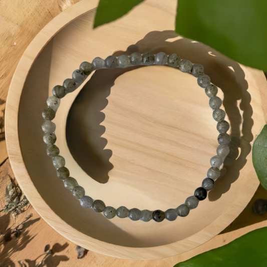 Labradorite 6mm Bead Bracelet