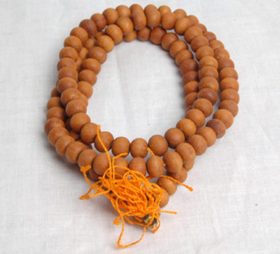 Mala de oración de sándalo de 8 mm