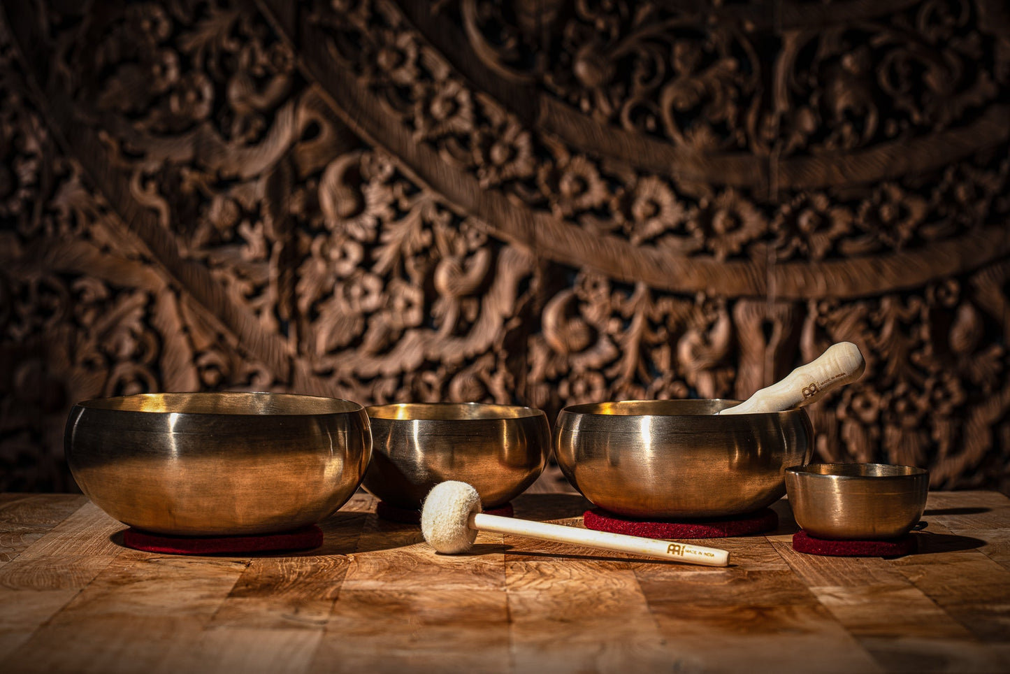 Cosmos Therapy Metal Singing Bowl Set of 4 / 2700g