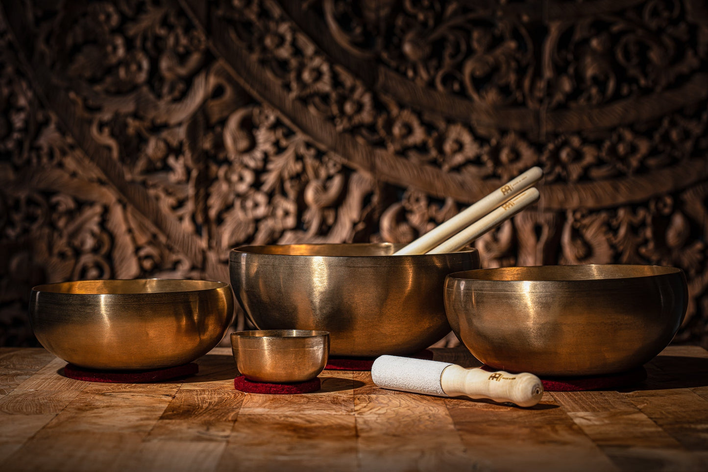 Cosmos Therapy Metal Singing Bowls Large Set of 4 / 4750g