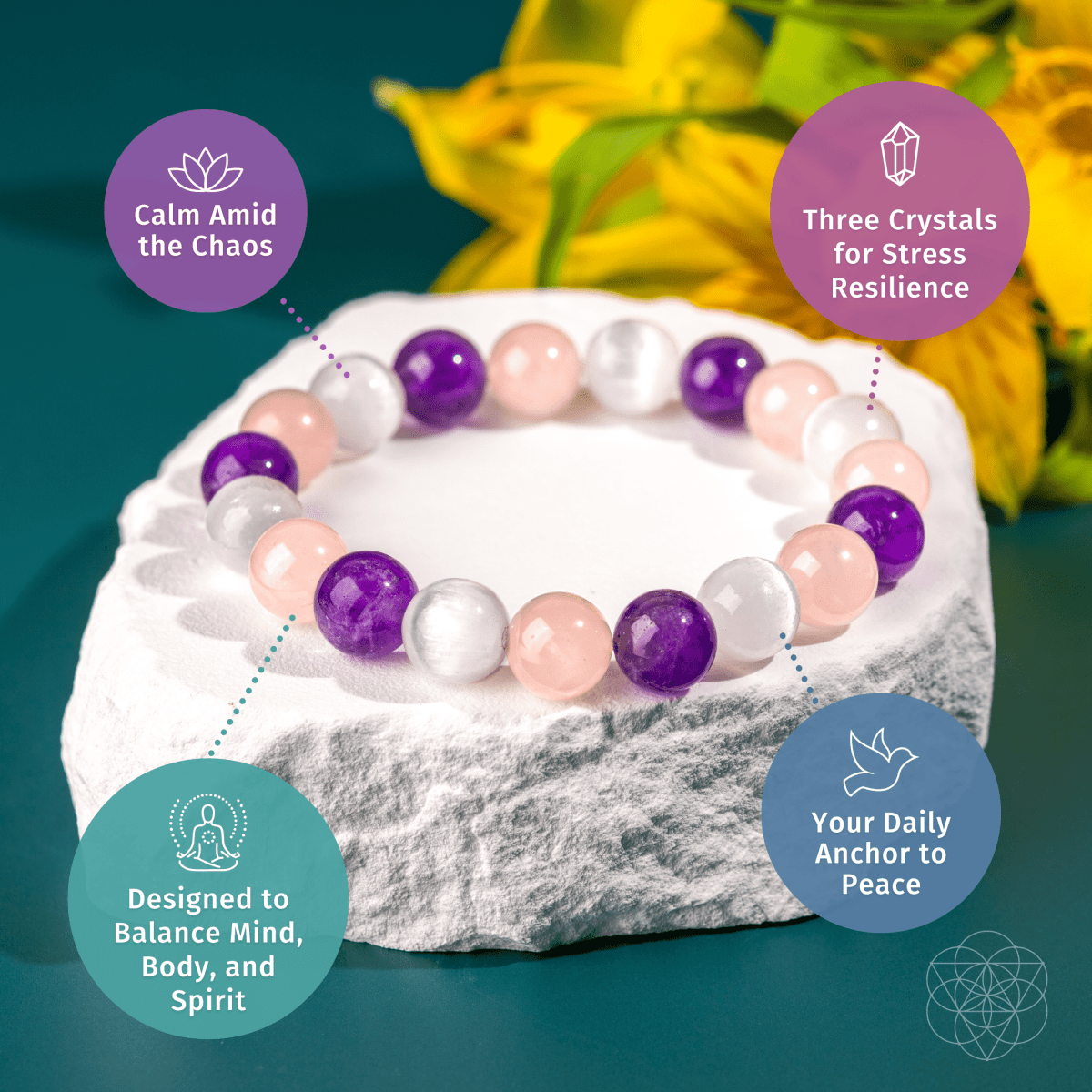 Pulsera Trinidad de Resiliencia al Estrés