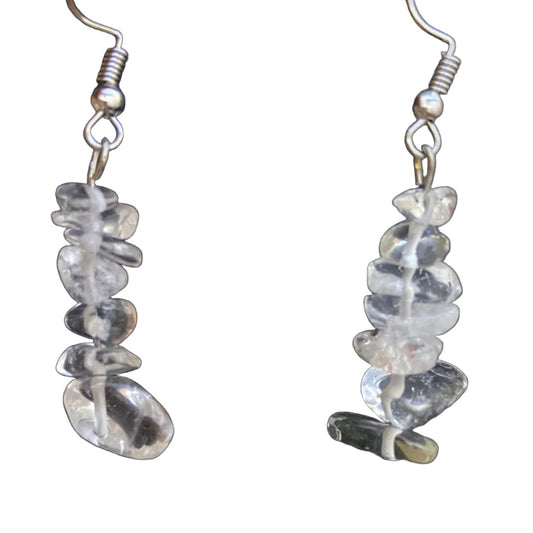 Quartz Chip Earrings