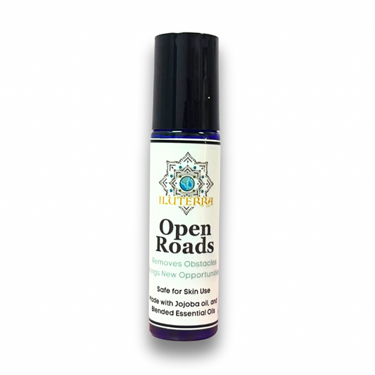 Open Roads Oil Roller – Essential Oils Blend with Organic Jojoba Oil for New Opportunities & Success