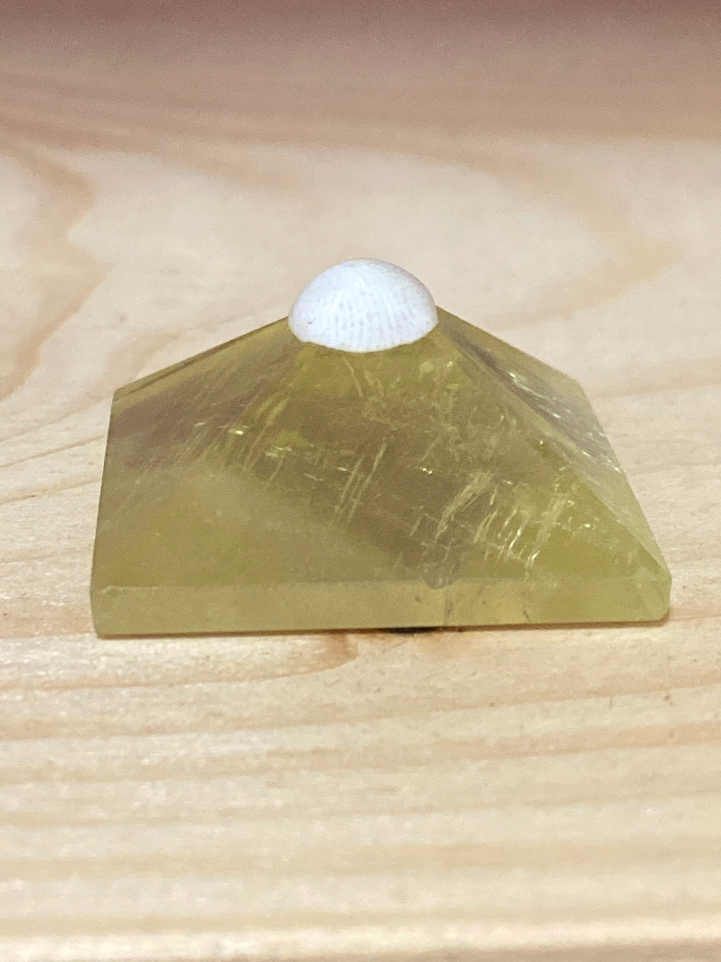 Mini Citrine Pyramid