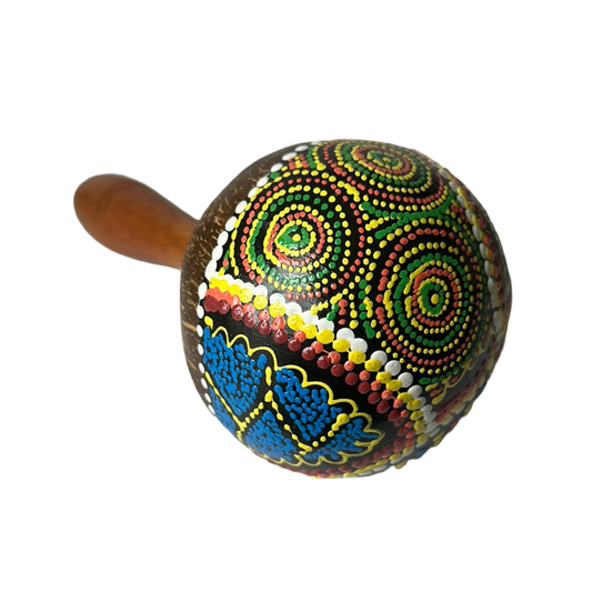 Maraca pintada