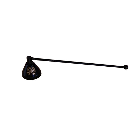 Black Candle Snuff with Golden Pentagram