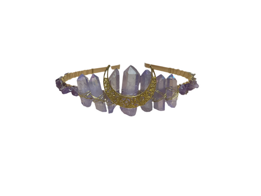 Amethyst Crown Goddess Moon