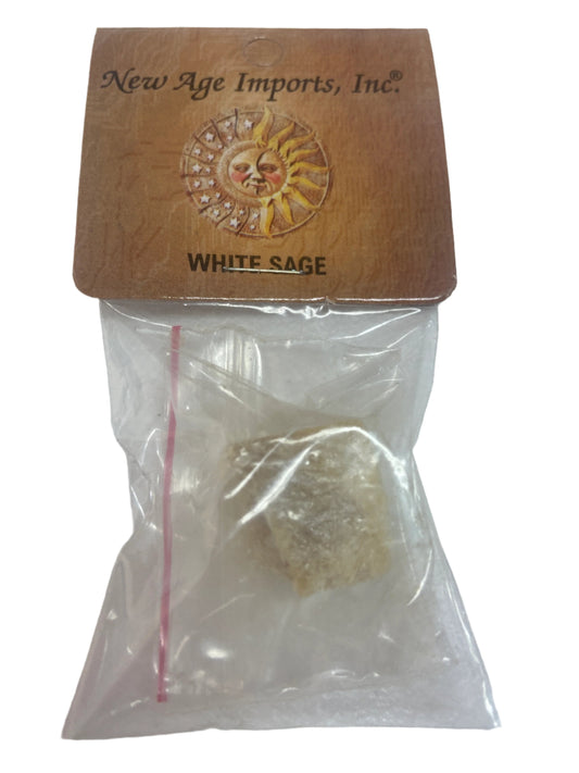 white sage resin