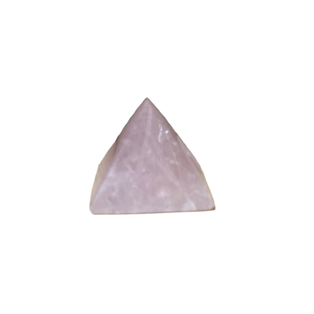 Rose Quartz Pyramid 3.5 CM