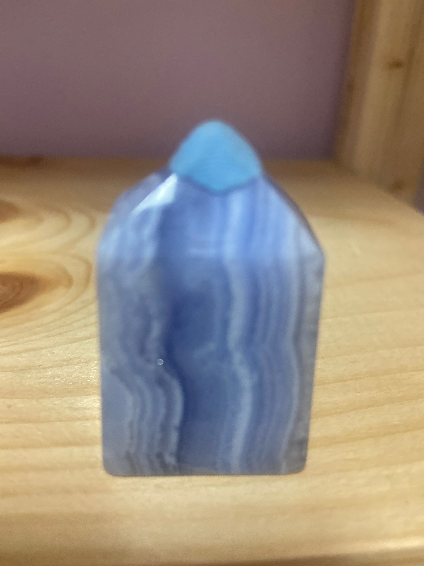 Blue Lace Agate Point