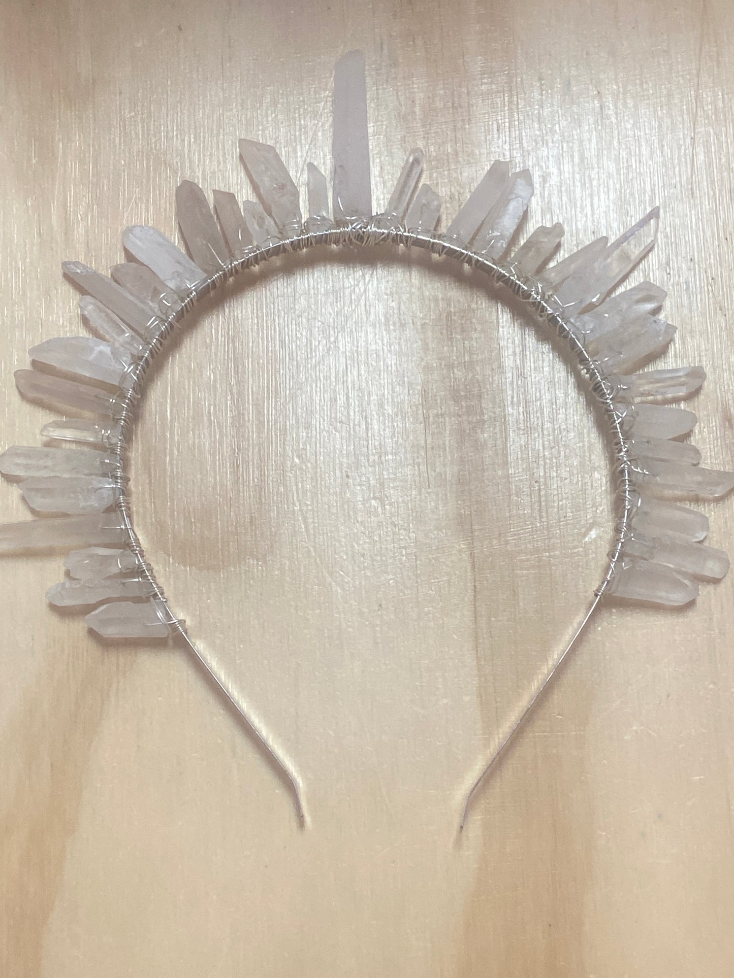 Clear Quartz Crown