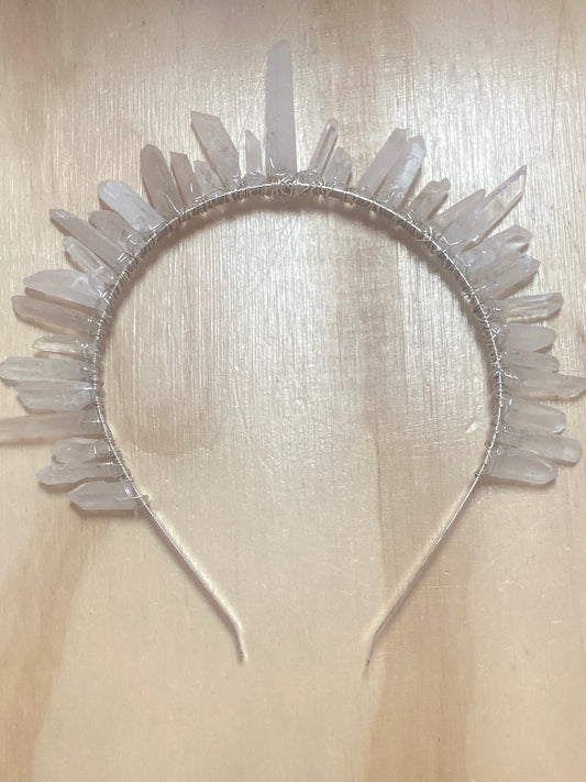Clear Quartz Crown