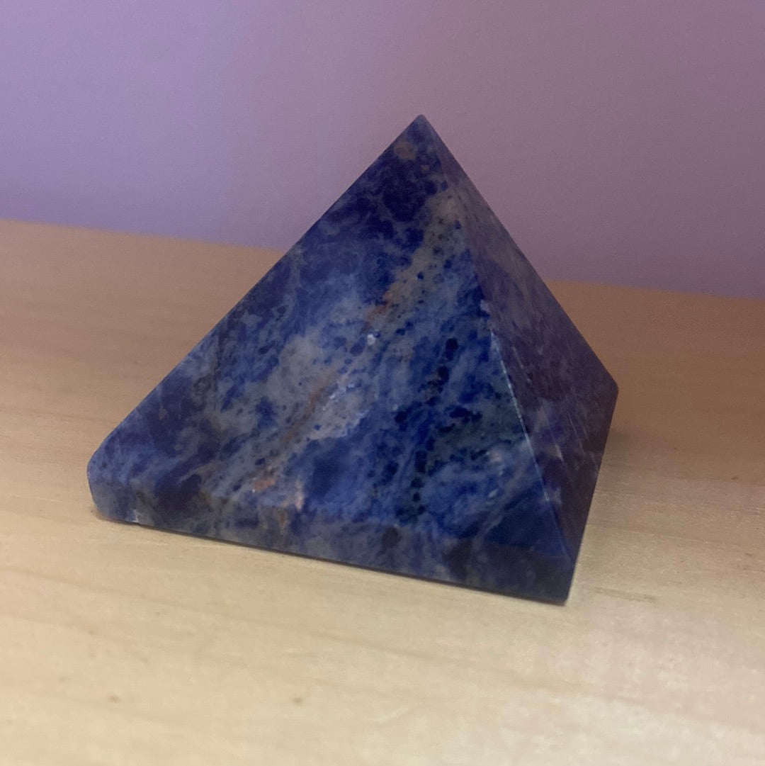 Sodalite Pyramid