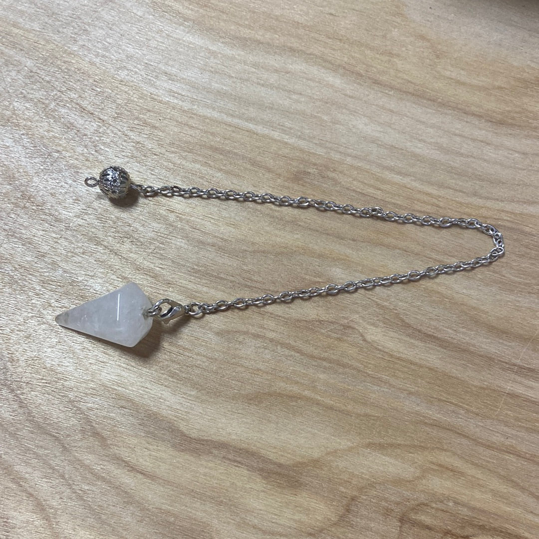 Clear Quartz Pendulum