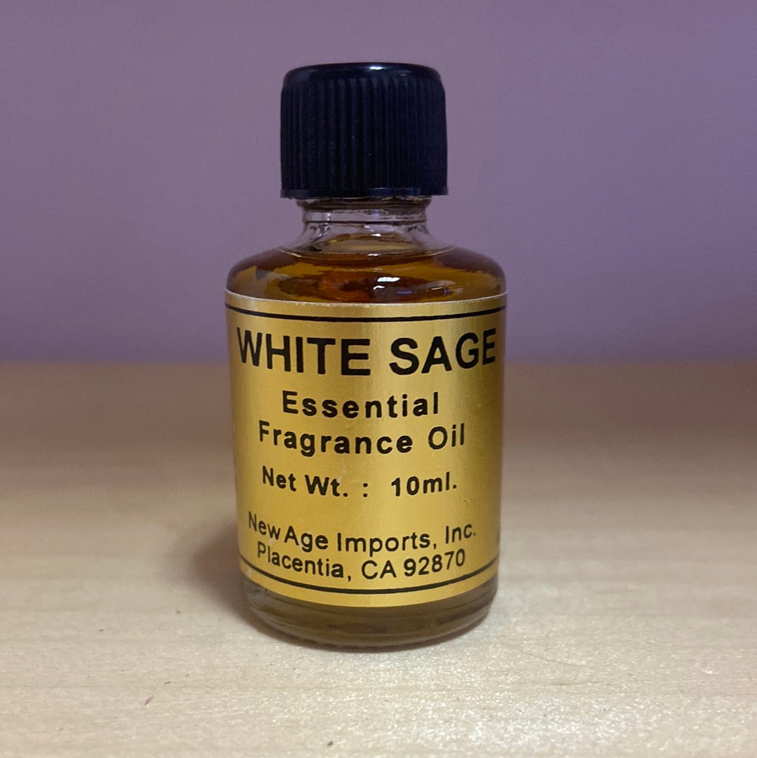 Aceite Esencial Aromático De Salvia Blanca 10ml