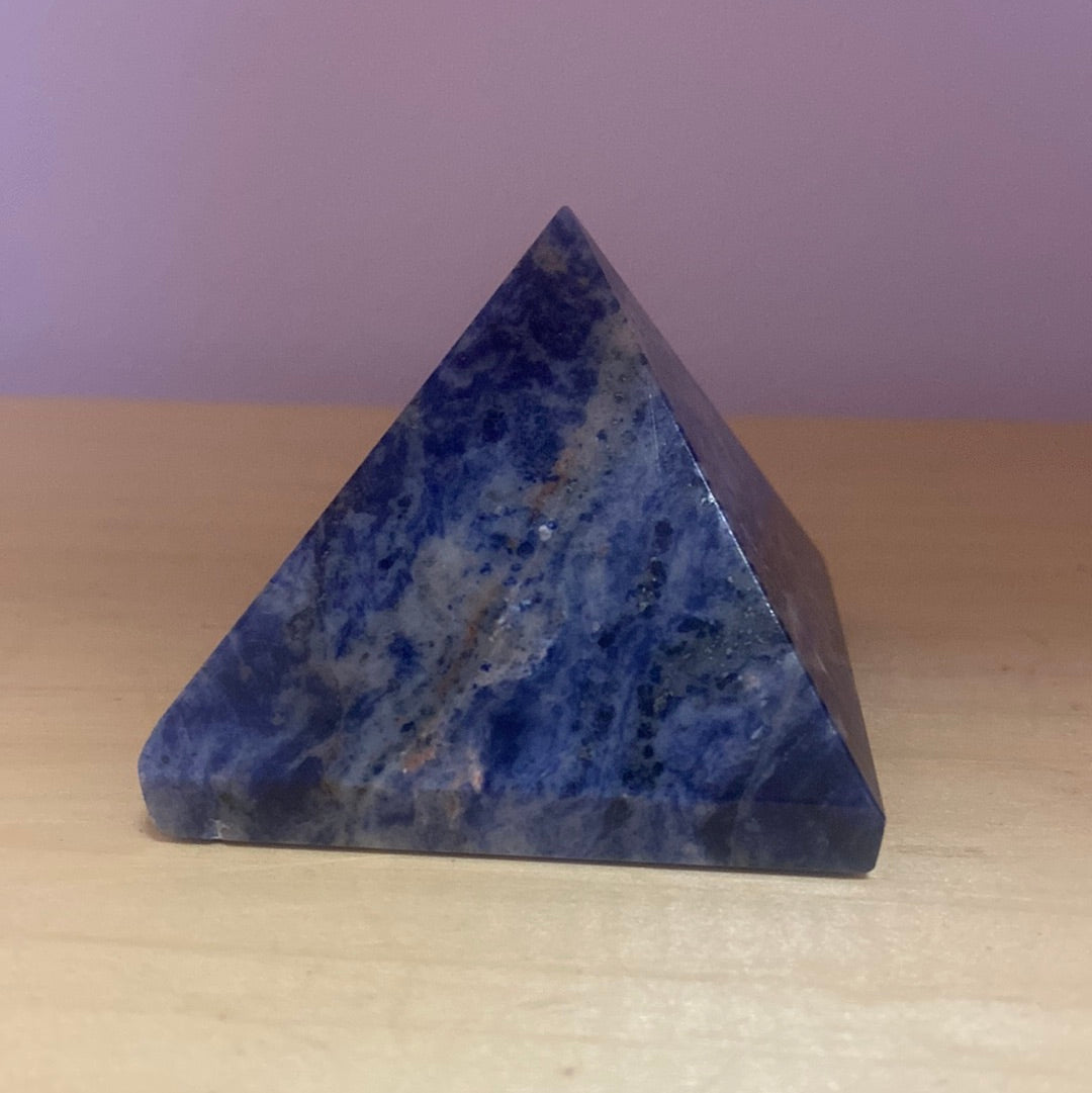 Sodalite Pyramid