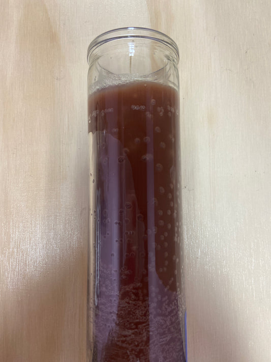 Brown Candle 8 in