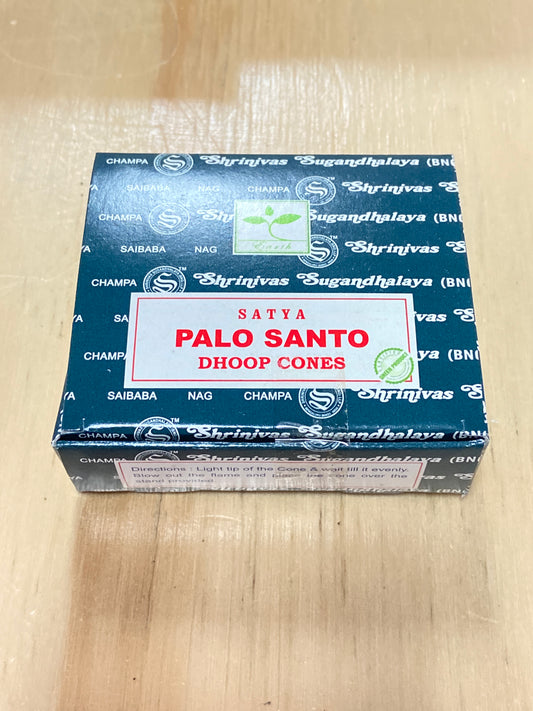 Satya Palo Santo Dhoop Cones