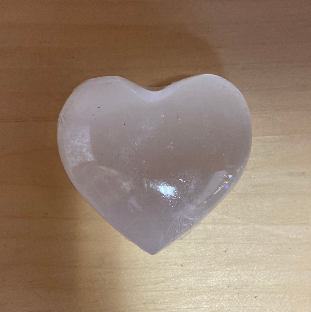 Selenite Heart